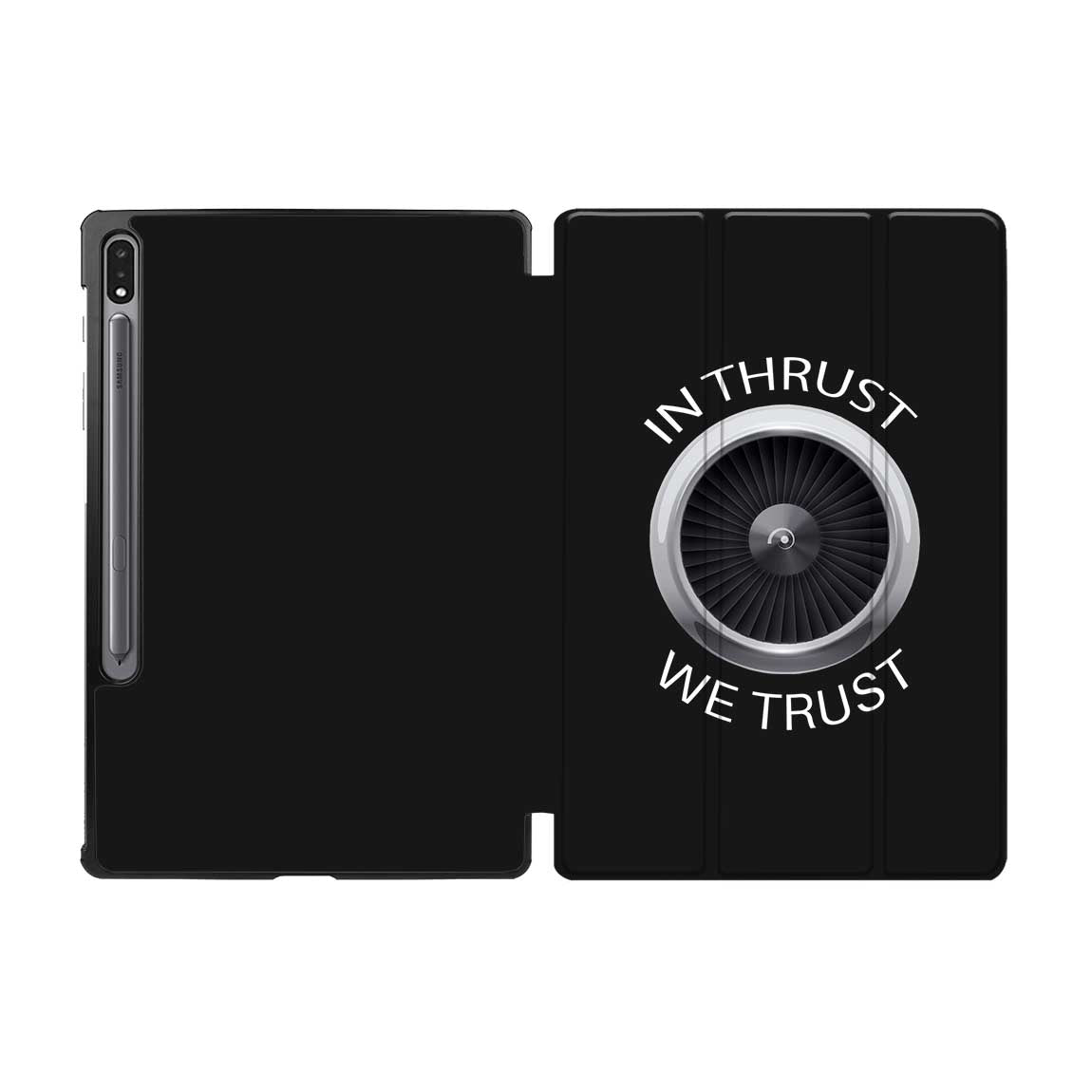 In Thrust We Trust Designed Samsung Tablet Cases