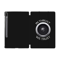 Thumbnail for In Thrust We Trust Designed Samsung Tablet Cases