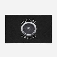 Thumbnail for In Thrust We Trust Designed Door Mats