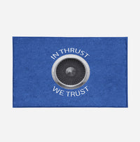 Thumbnail for In Thrust We Trust Designed Door Mats