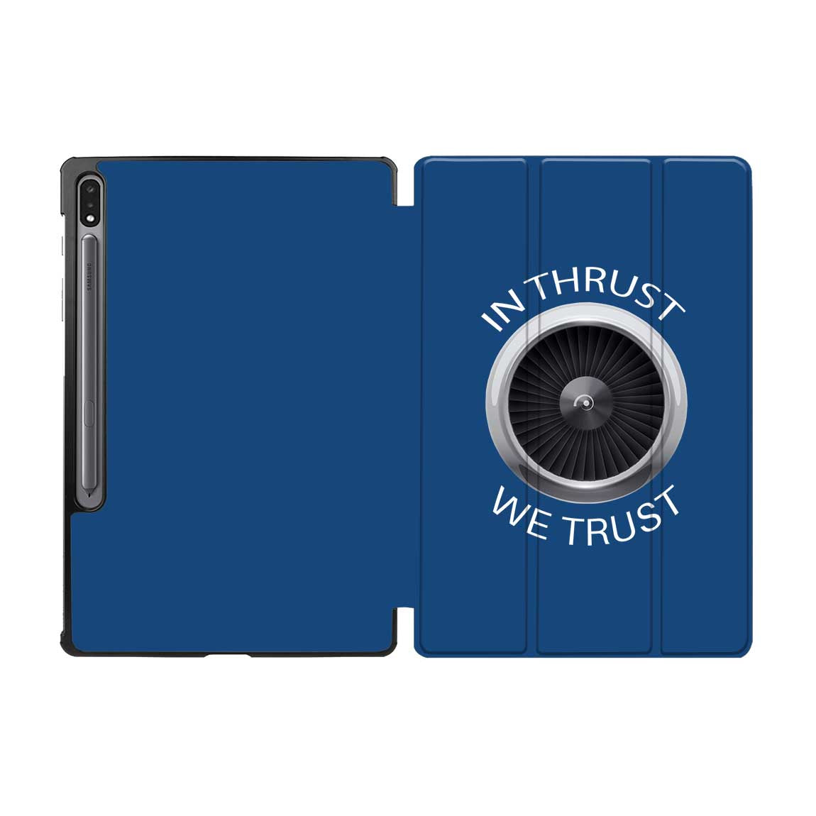 In Thrust We Trust Designed Samsung Tablet Cases