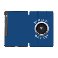 Thumbnail for In Thrust We Trust Designed Samsung Tablet Cases