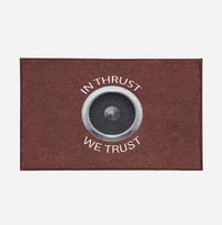 Thumbnail for In Thrust We Trust Designed Door Mats