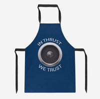 Thumbnail for In Thrust We Trust Designed Kitchen Aprons