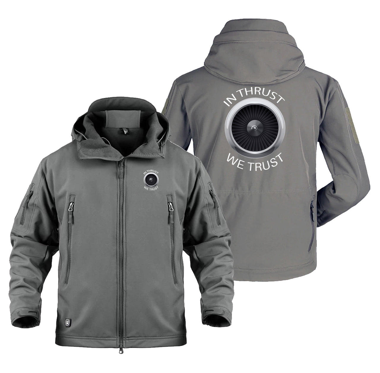 In Thrust We Trust Designed Military Jackets (Customizable)