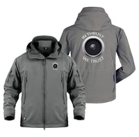 Thumbnail for In Thrust We Trust Designed Military Jackets (Customizable)