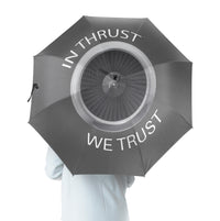 Thumbnail for In Thrust We Trust Designed Umbrella