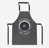 Thumbnail for In Thrust We Trust Designed Kitchen Aprons
