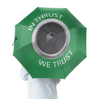 Thumbnail for In Thrust We Trust Designed Umbrella