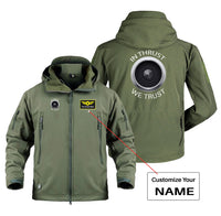 Thumbnail for In Thrust We Trust Designed Military Jackets (Customizable)