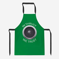 Thumbnail for In Thrust We Trust Designed Kitchen Aprons