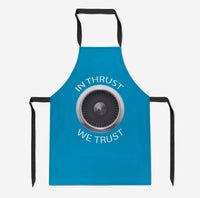 Thumbnail for In Thrust We Trust Designed Kitchen Aprons