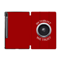 Thumbnail for In Thrust We Trust Designed Samsung Tablet Cases