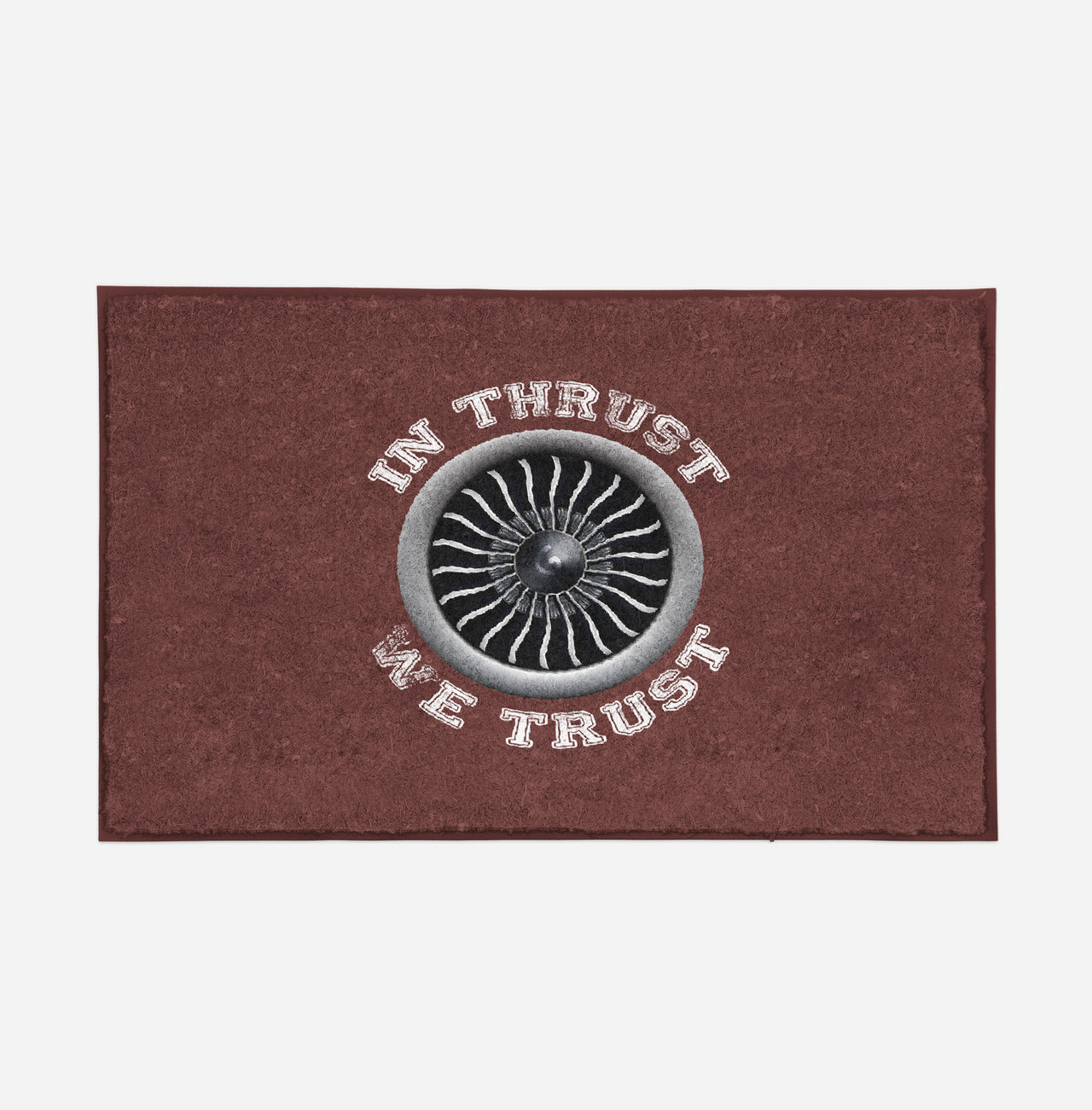 In Thrust We Trust (Vol 2) Designed Door Mats