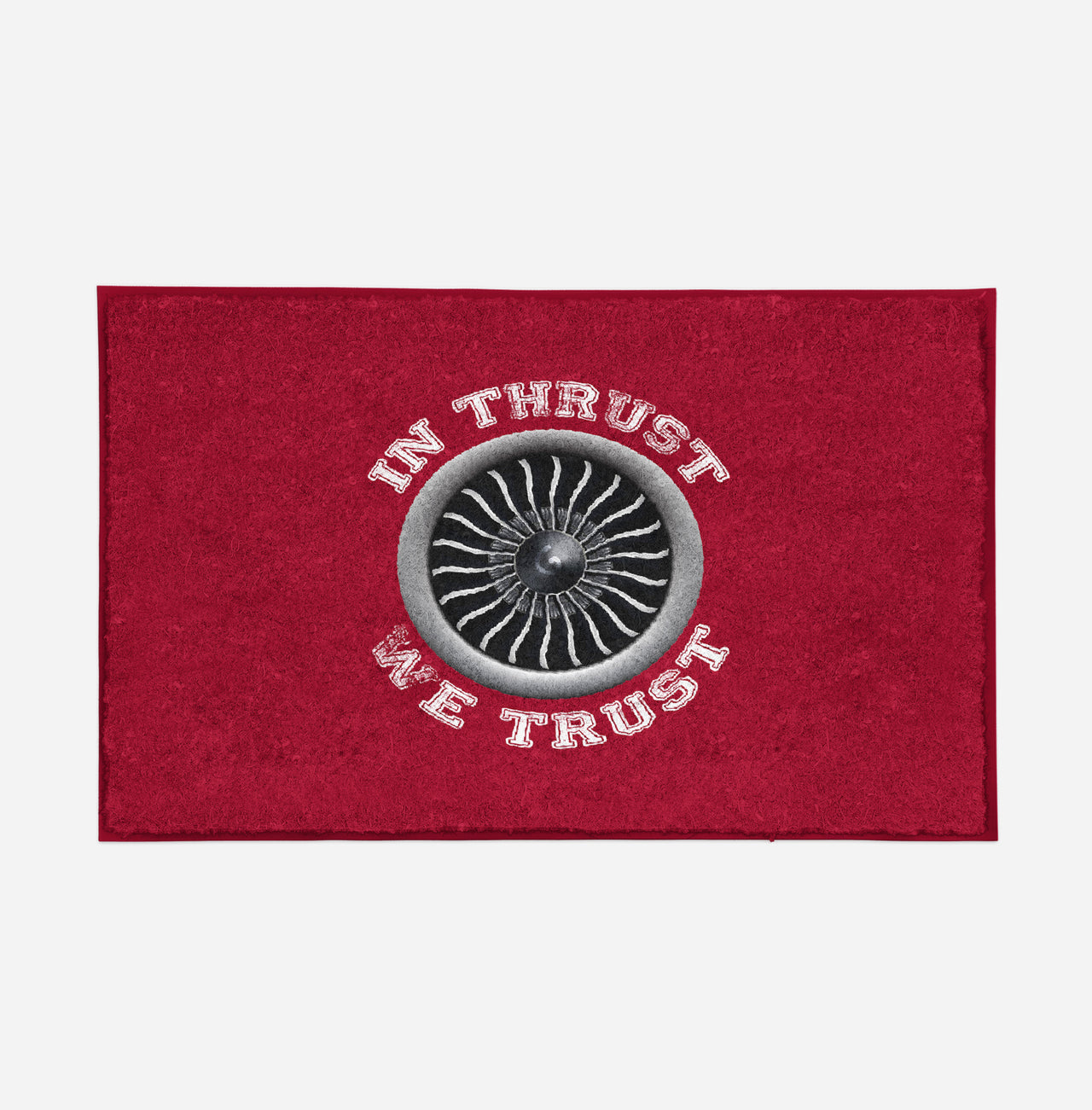 In Thrust We Trust (Vol 2) Designed Door Mats