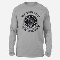 Thumbnail for In Thrust We Trust (Vol 2) Designed Long-Sleeve T-Shirts