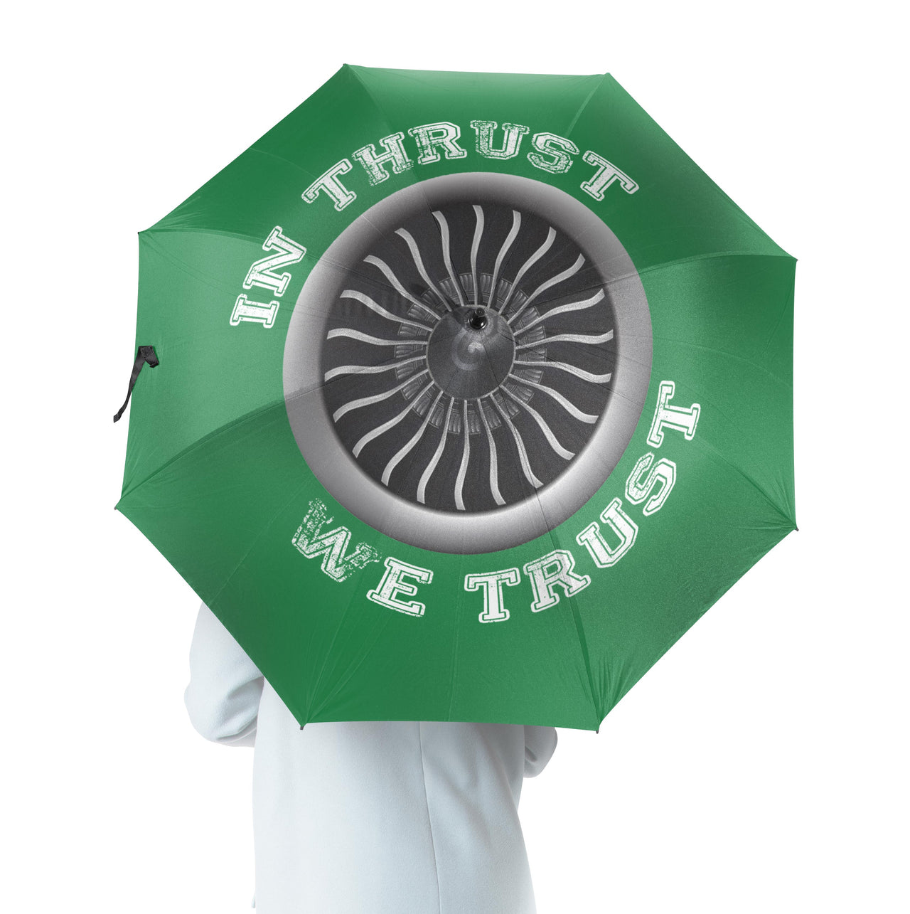 In Thrust We Trust (Vol 2) Designed Umbrella