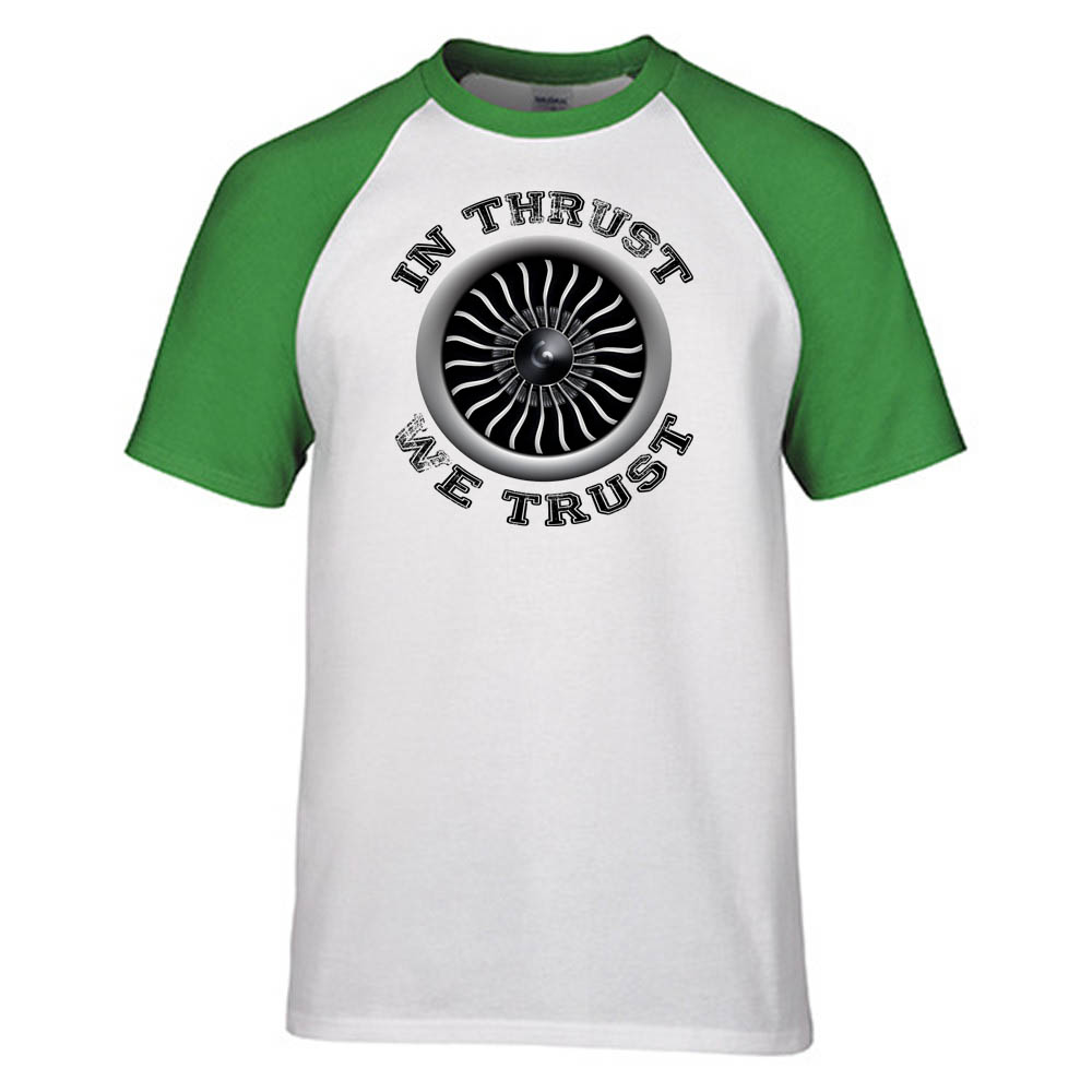 In Thrust We Trust (Vol 2) Designed Raglan T-Shirts