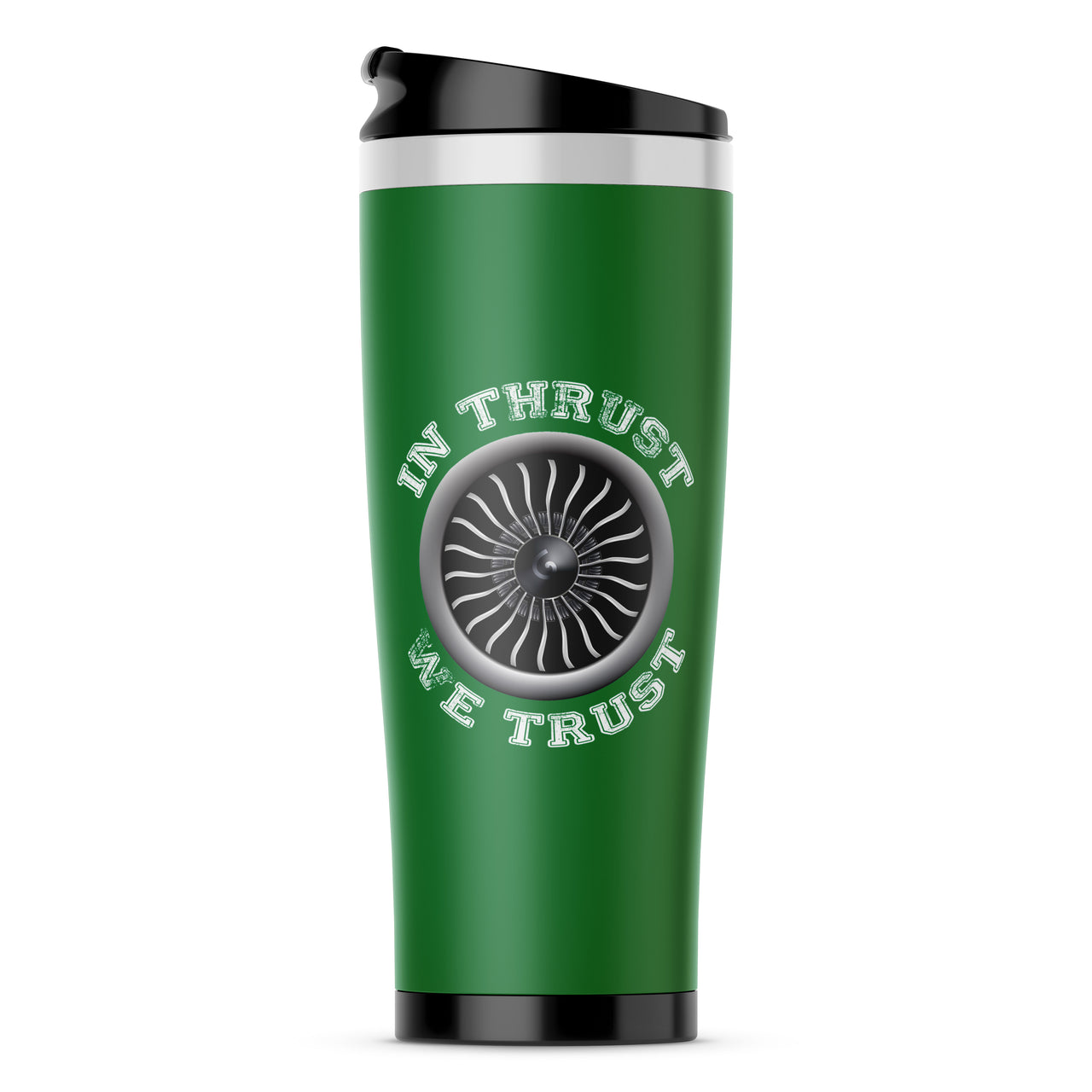In Thrust We Trust (Vol 2) Designed Travel Mugs