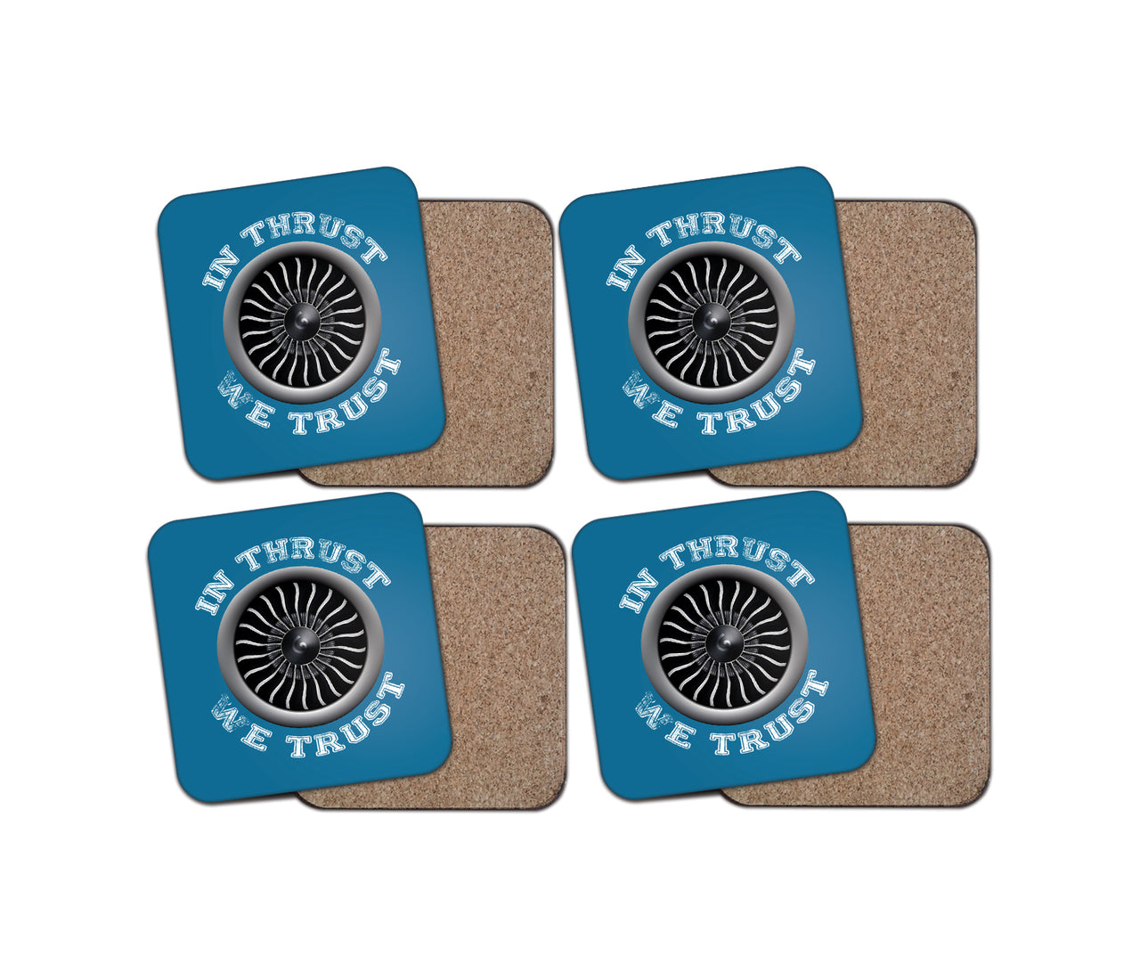 In Thrust We Trust (Vol 2) Designed Coasters