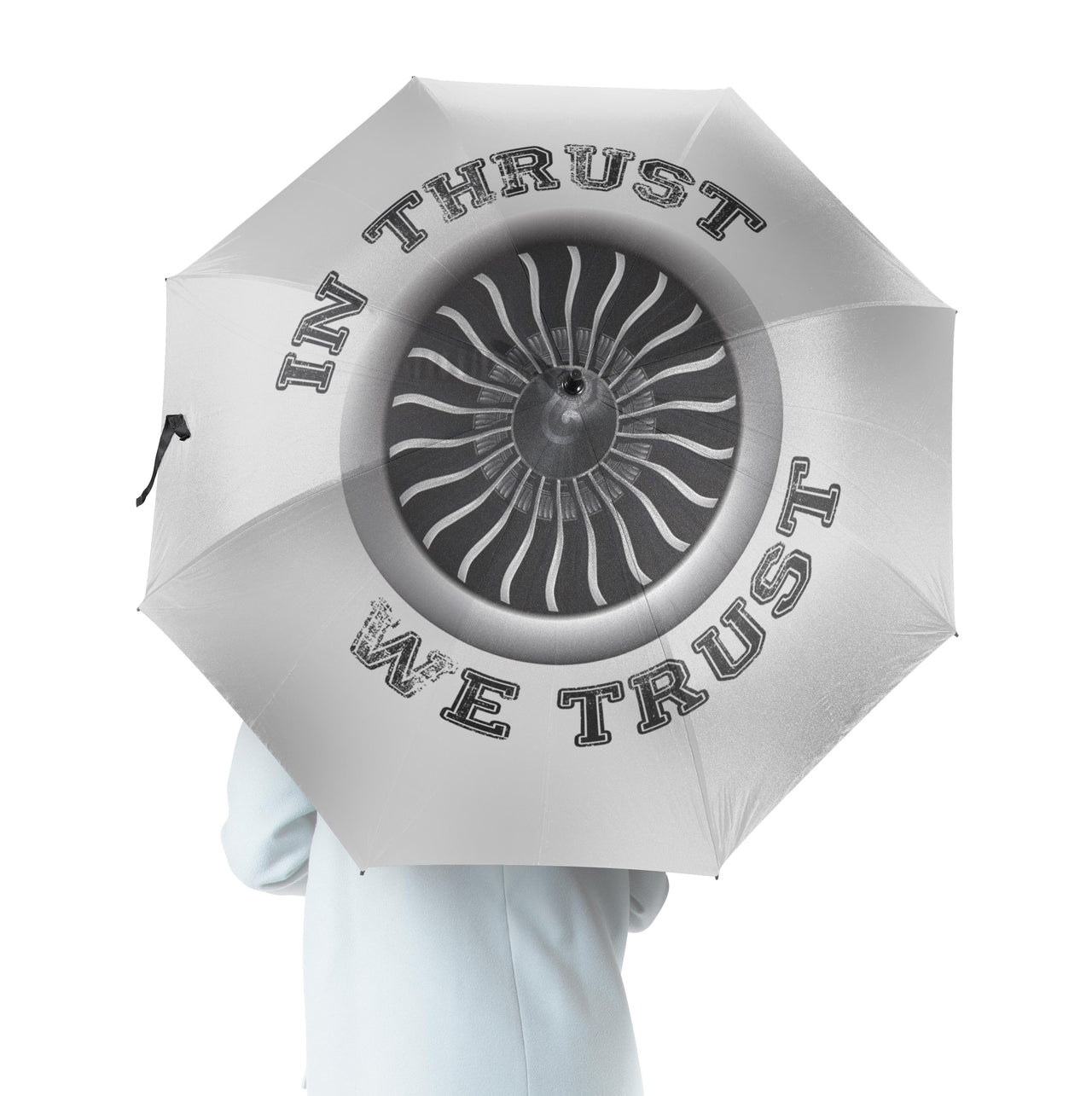 In Thrust We Trust (Vol 2) Designed Umbrella