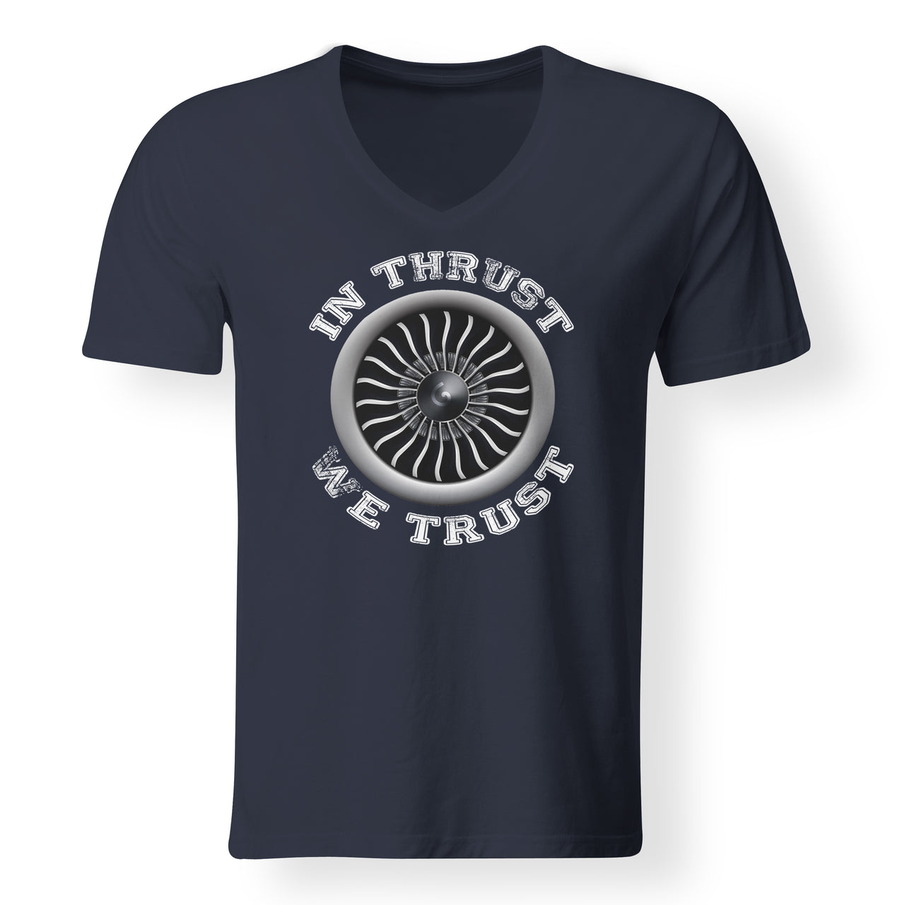 In Thrust We Trust (Vol 2) Designed V-Neck T-Shirts