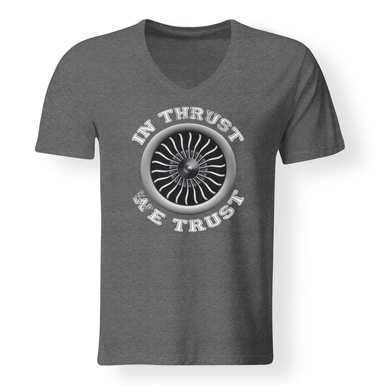 In Thrust We Trust (Vol 2) Designed V-Neck T-Shirts