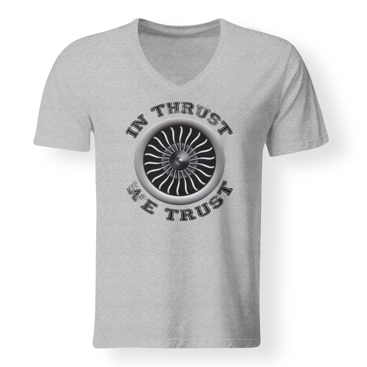 In Thrust We Trust (Vol 2) Designed V-Neck T-Shirts
