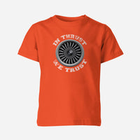 Thumbnail for In Thrust We Trust (Vol 2) Designed Children T-Shirts