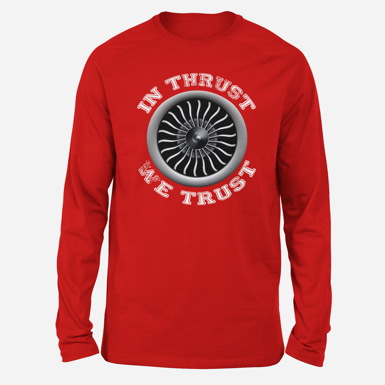 In Thrust We Trust (Vol 2) Designed Long-Sleeve T-Shirts
