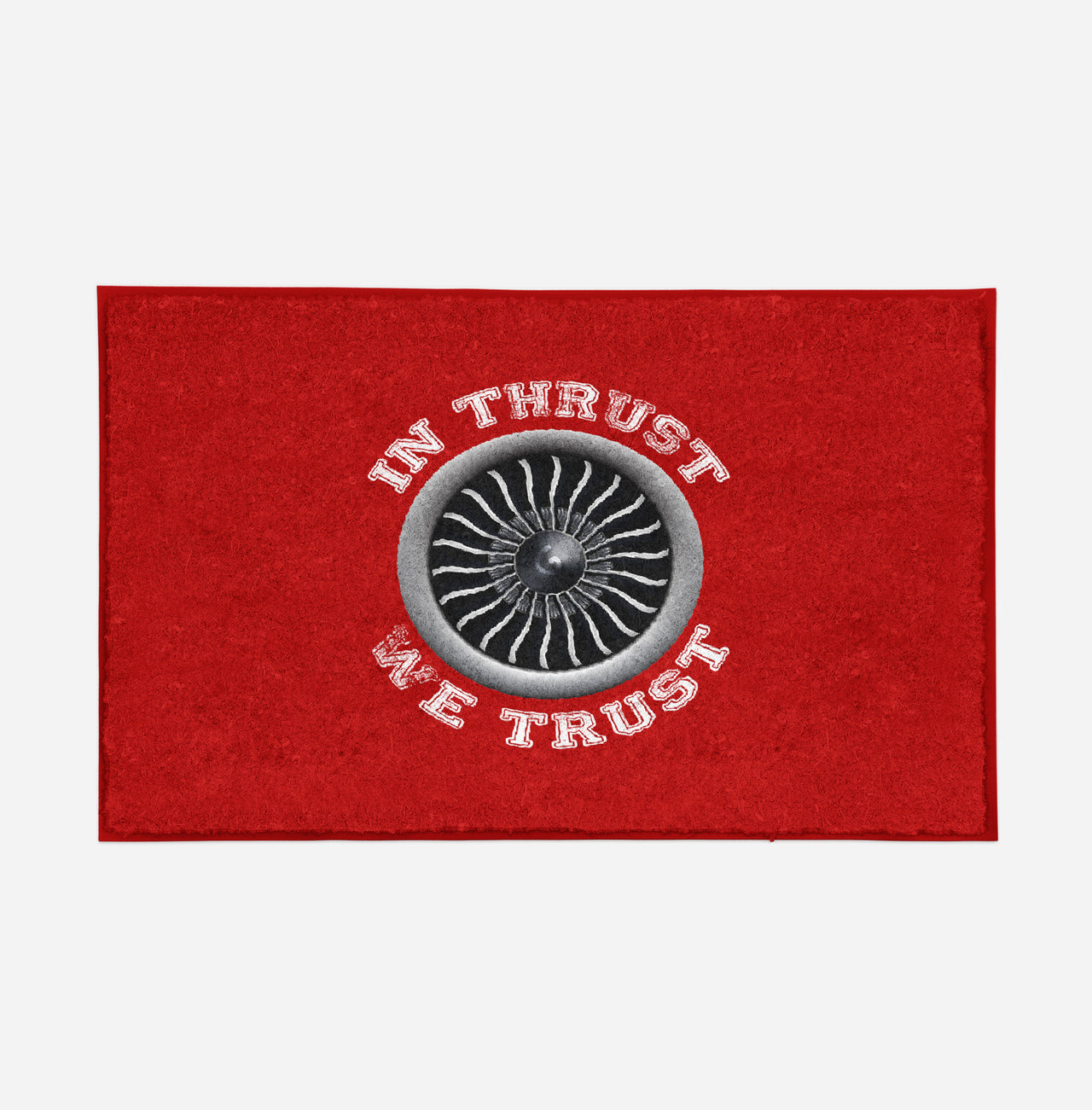 In Thrust We Trust (Vol 2) Designed Door Mats