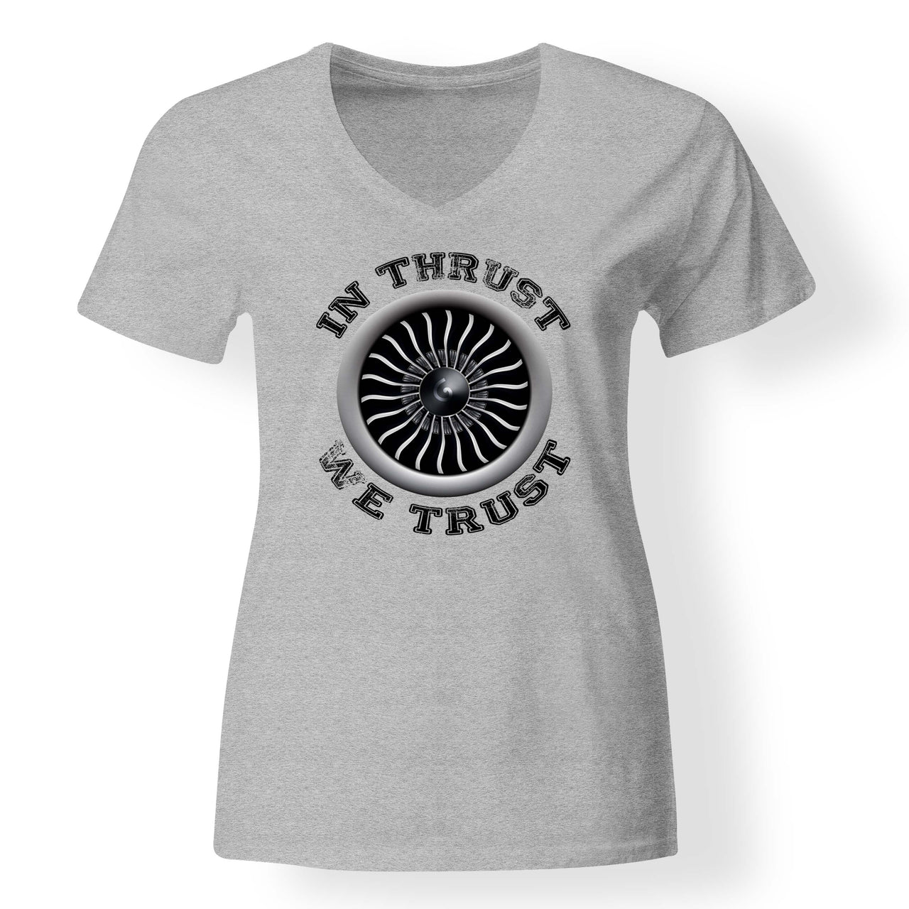 In Thrust We Trust (Vol 2) Designed V-Neck T-Shirts