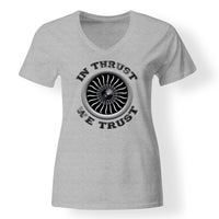 Thumbnail for In Thrust We Trust (Vol 2) Designed V-Neck T-Shirts