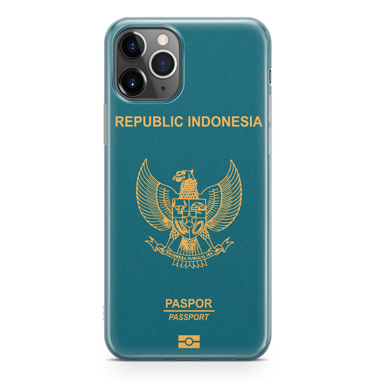 Indonesian Passport Designed iPhone Cases