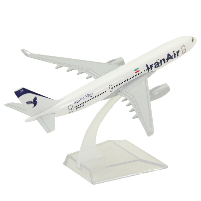 Iran Airbus A330 Airplane Model (16CM)