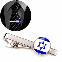 Thumbnail for Israel Flag Designed Tie Clips