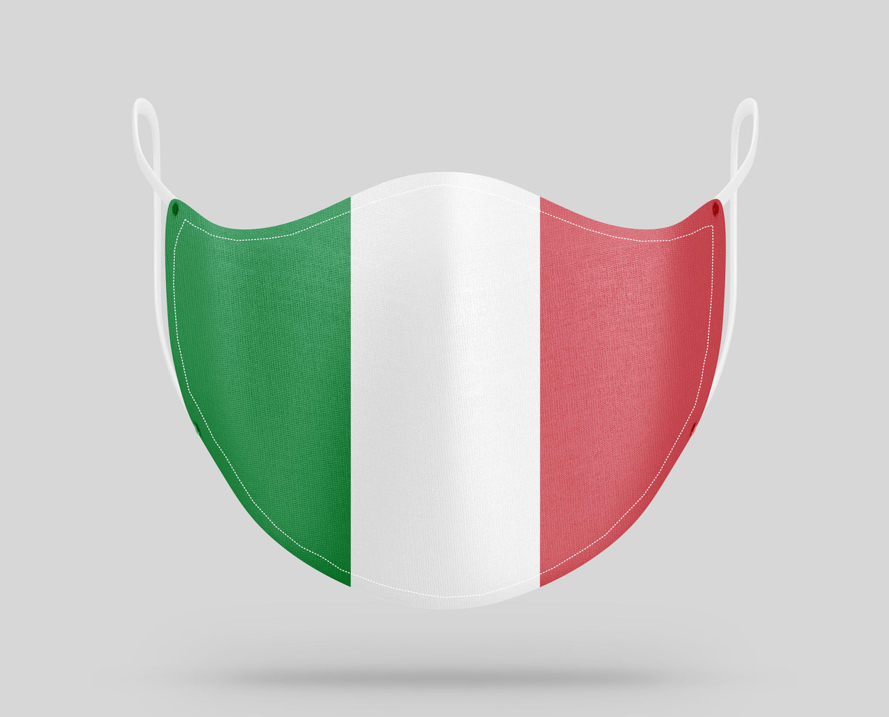 Italy Flag Designed Face Masks