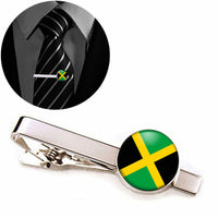 Thumbnail for Jamaica Flag Designed Tie Clips