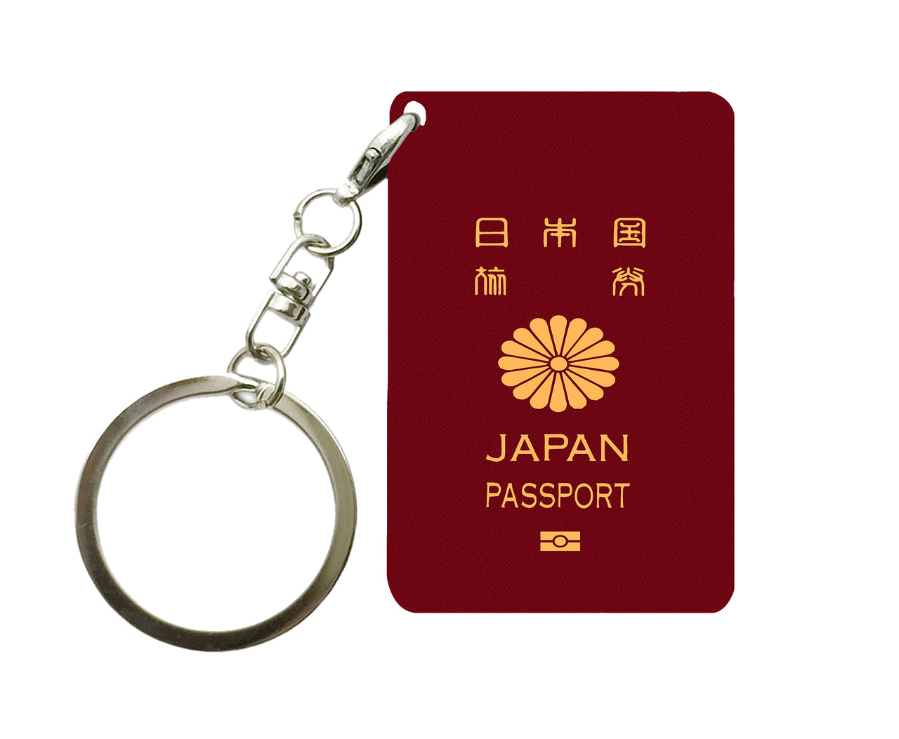 Japan Passport Designed Key Chains