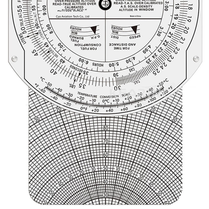 Aviation Aircraft Flight Computer Fixed Plotter