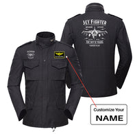 Thumbnail for Jet Fighter - The Sky is Yours Designed Military Coats