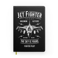 Thumbnail for Jet Fighter - The Sky is Yours Designed Notebooks