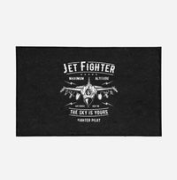 Thumbnail for Jet Fighter - The Sky is Yours Designed Door Mats