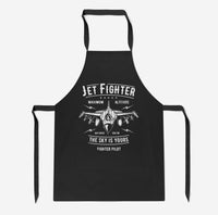 Thumbnail for Jet Fighter - The Sky is Yours Designed Kitchen Aprons