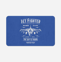 Thumbnail for Jet Fighter - The Sky is Yours Designed Bath Mats