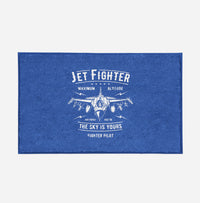 Thumbnail for Jet Fighter - The Sky is Yours Designed Door Mats