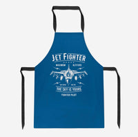 Thumbnail for Jet Fighter - The Sky is Yours Designed Kitchen Aprons