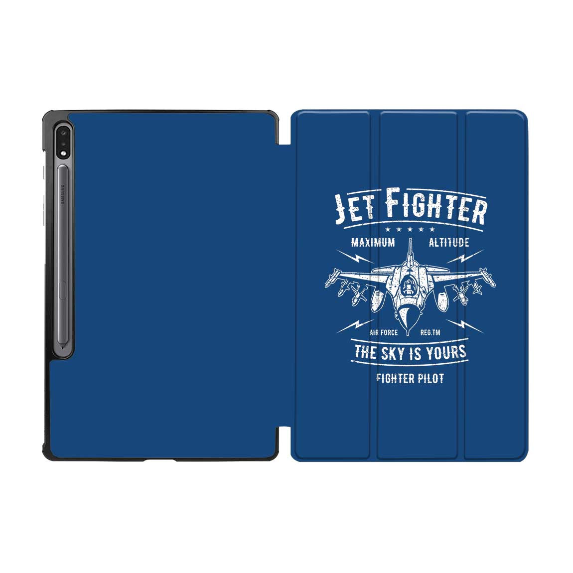 Jet Fighter - The Sky is Yours Designed Samsung Tablet Cases