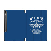 Thumbnail for Jet Fighter - The Sky is Yours Designed Samsung Tablet Cases