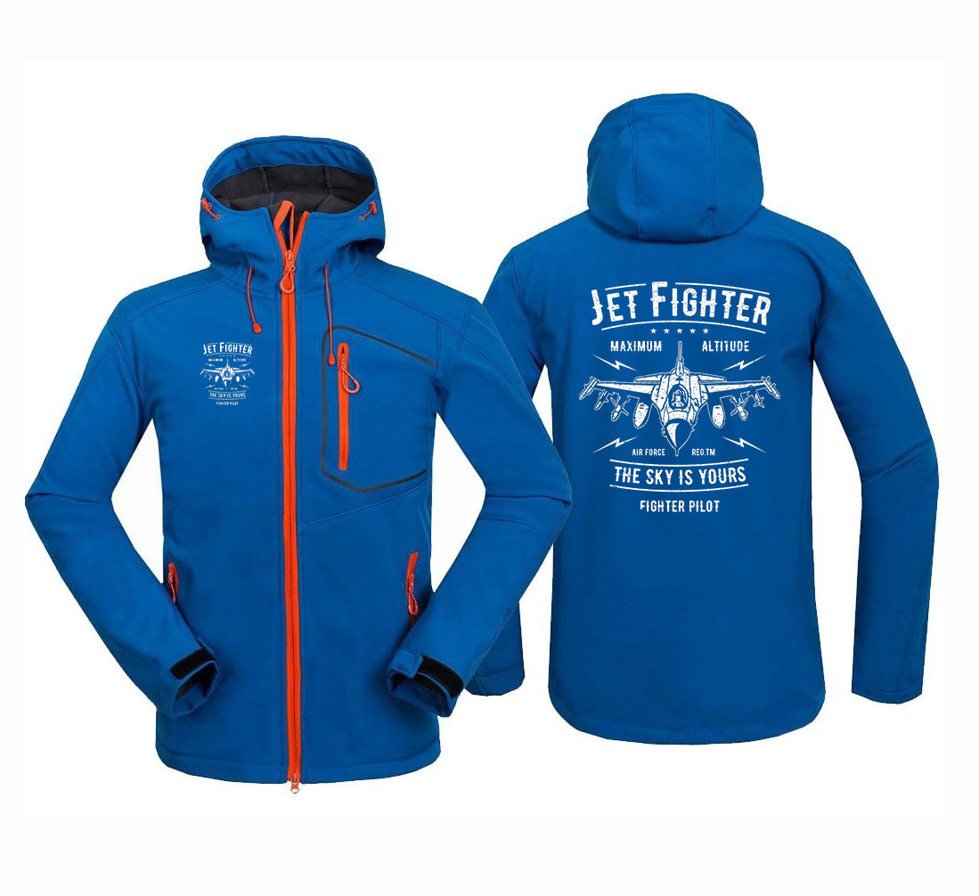 Jet Fighter - The Sky is Yours Polar Style Jackets